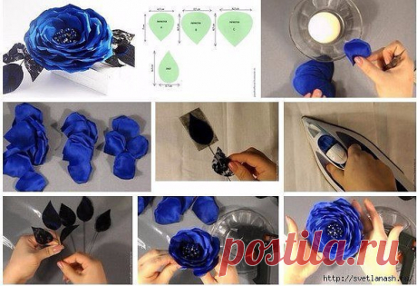 Красивые цветы своими руками — Сделай сам, идеи для творчества - DIY Ideas