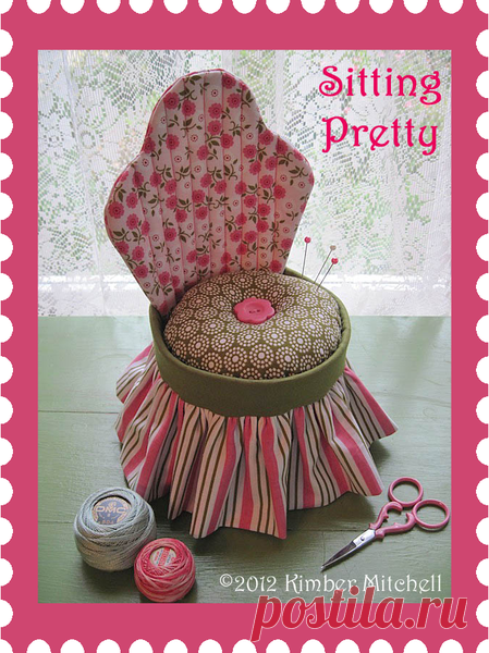 Riley Blake Designs -- Cutting Corners: SITTING PRETTY PINCUSHION