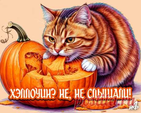 С Хэллоуином вас
Сегодня поздравляю
Всю нечисть мы светящейся
Тыквой распугаем. Открытки на Хеллоуин!