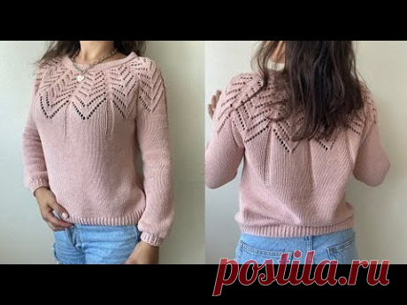 Джемпер спицами круглой кокеткой

#джемпер_женский@knit_best, #джемпер_спицами@knit_best

видео мк*

Источник: https://youtu.be/oMrxAbwT4CE