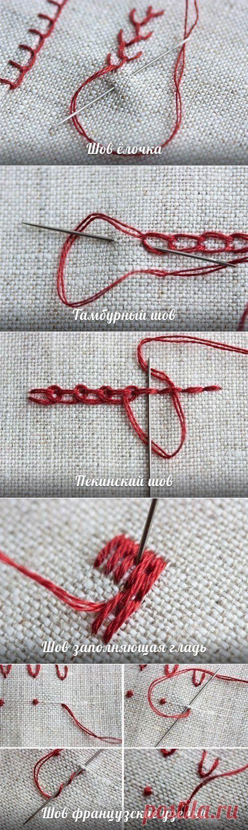 Виды швов | Страна Полезных Советов