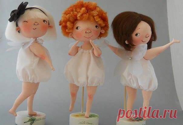 Patrones de muñecas trillizas en tela | DIY - PatronesMil