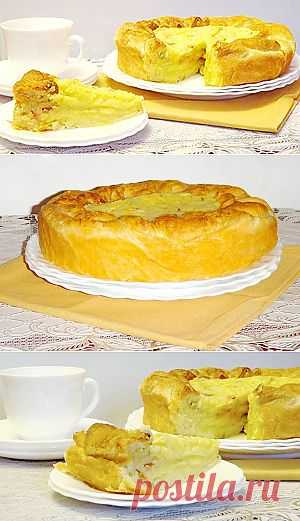 Апулийский картофельный пирог / Torta di patate alla pugliese. Рецепт c фото, мы подскажем, как приготовить!