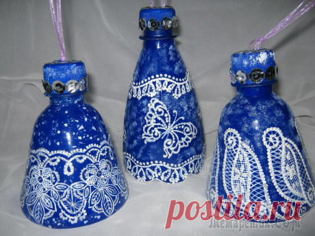 Подготовка к Новому году! Расписные колокольчики!