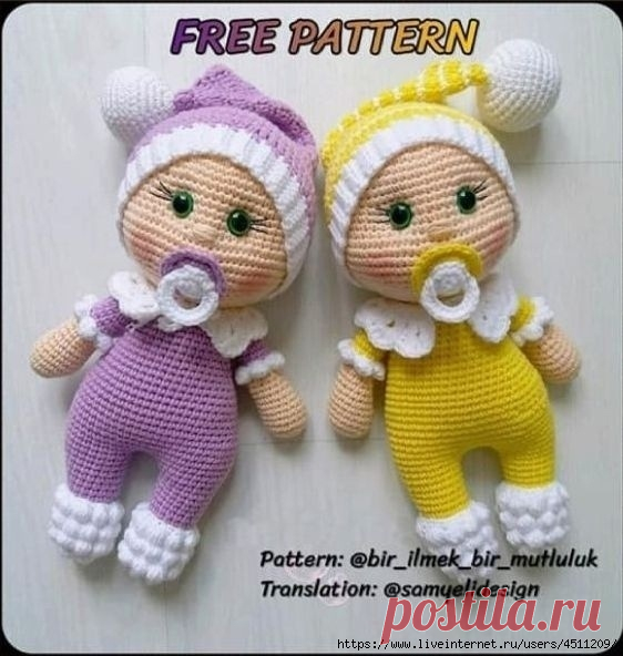 Чудесные малыши

#пупс_крючком@knit_toyss, #крючком_игрушка@knit_toyss

описание

Источник: https://umelki.online/shema-vyazaniya-pupsa/