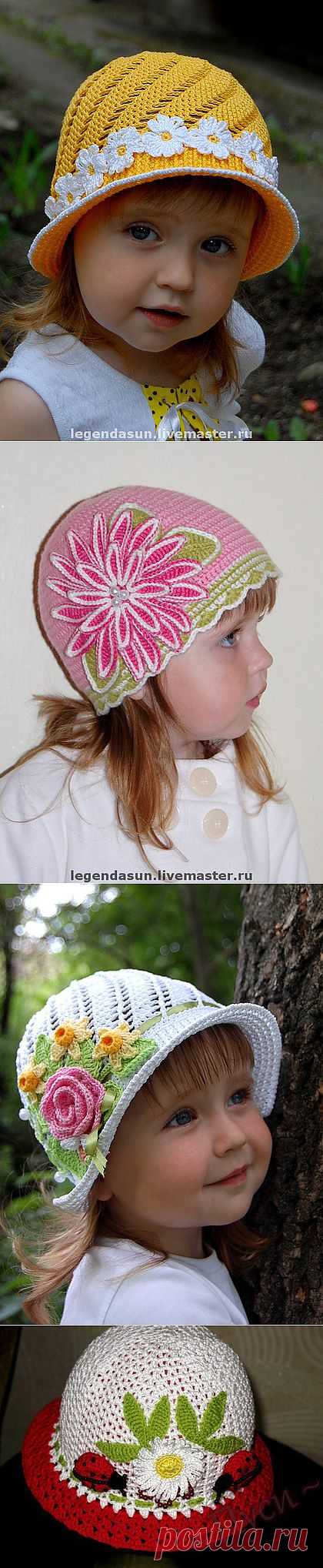 ДЕТСКИЕ ШЛЯПКИ... весна в разгаре... и лето не за горами....