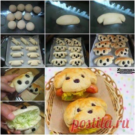 Забавный бутерброд.