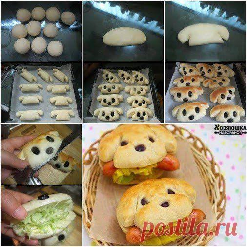 Забавный бутерброд.