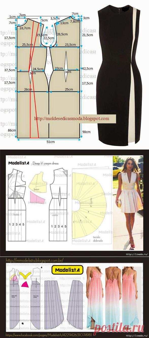 летнему сезону- сарафаны.платья,юбки,блузки..