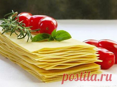 Приготовление листов для лазаньи дома » Рецептико