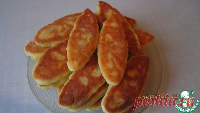 Пирожки из творожного теста с курицей Кулинарный рецепт