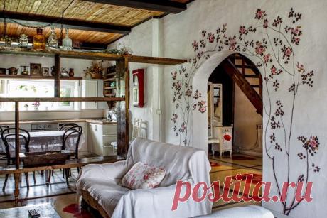 Великолепие художественной росписи стен — Наши дома