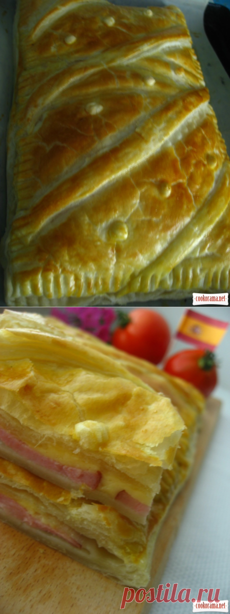 Емпанада з шинкою та сиром / Пиріжки та пироги з солоною начинкою / Кукорама — смачні рецепти!