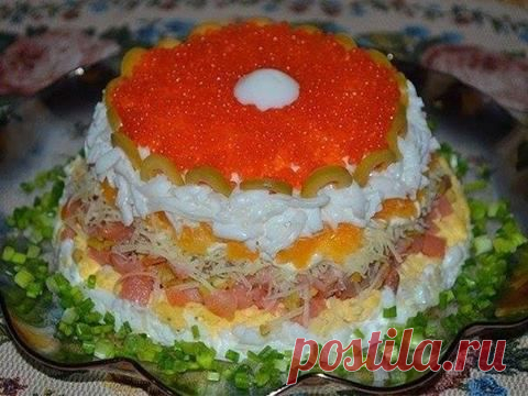 (+1) тема - Салат-перевертыш | ВКУСНО ПОЕДИМ!