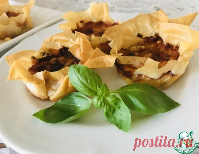 Маффины из теста филло с овощами – кулинарный рецепт