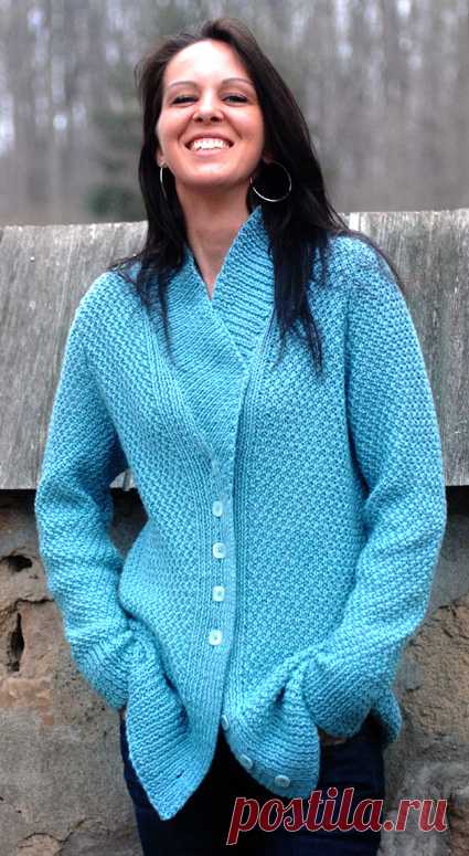 Кардиган Victoria: Knitty First Fall 2010