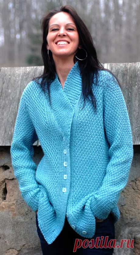Кардиган Victoria: Knitty First Fall 2010