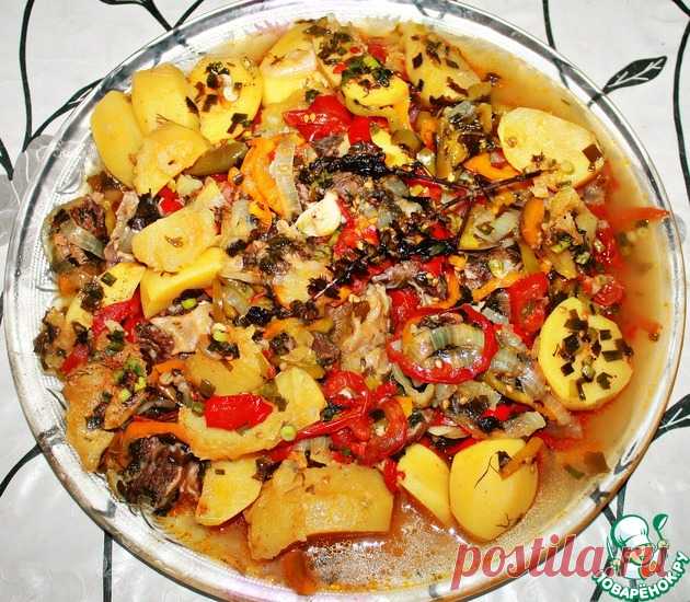 Хашлама на костре Кулинарный рецепт