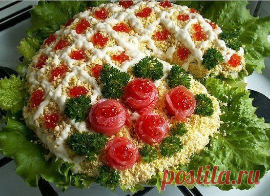 Салат "Рог изобилия".
