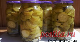 Маринованные кабачки на зиму без особых усилий #заготовки Автор рецепта Юлия Яковлева Маринованные кабачки на зиму без особых усилий #заготовки - пошаговый рецепт с фото. Очень простой и быстрый способ заготовки кабачков на зиму, который не потребует от вас много усилий.  Кабачки по-болгарски получаются вкусными - просто объедение!
