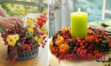 Поделки из рябины: бусы, сороконожка, кукла-оберег Рябинка