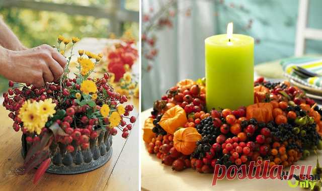Поделки из рябины: бусы, сороконожка, кукла-оберег Рябинка
