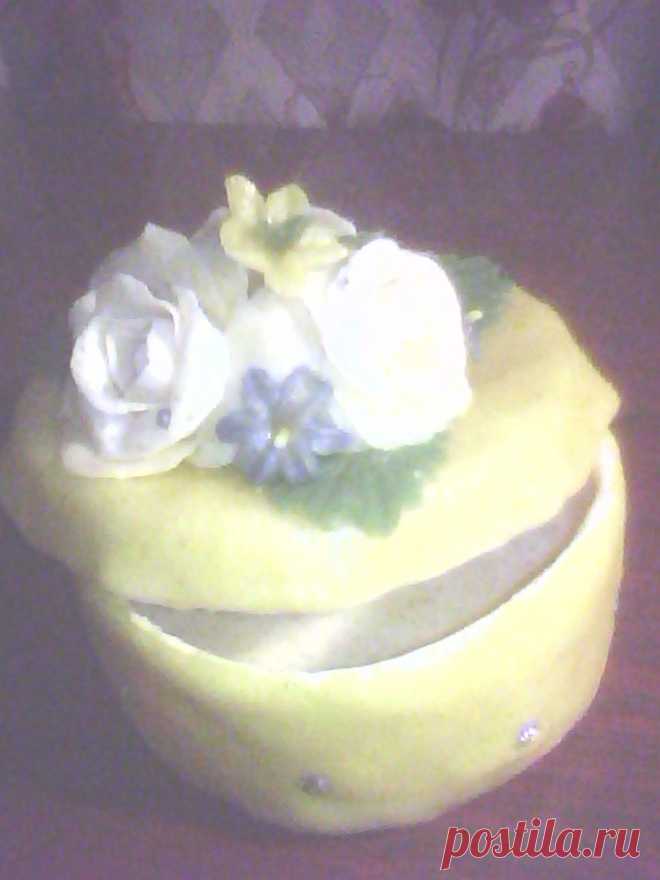 Шкатулка из холодного фарфора на заказ - Мастерская Ручной работы "Bellissimo" - ﻿Россия Бурятия Иволгинск - LangeSTORE.RU - Международный ГиперМаркет изделий ручной работы, Подарков HandMade, Отдыха, Туризма, Приятных сюрпризов