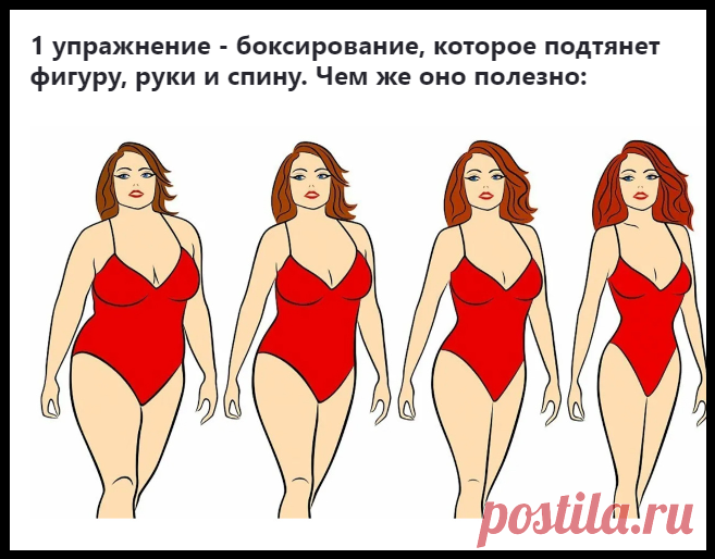 Тело худеет, руки и складки на спине подтягиваются.