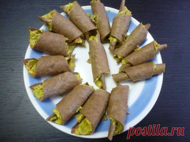 ​Закусочные рогалики из печени