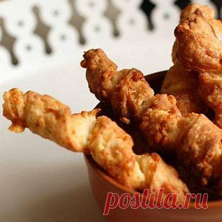 СОЛЕНЫЕ СЫРНЫЕ СПИРАЛЬКИ К ПИВУ