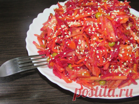 Когда до зарплаты пару дней, но хочется вкусно поесть, готовлю такой салат. Выручает! | Рецепты от БюдЖетницы | Яндекс Дзен