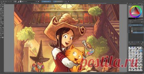 Вышел редактор Krita 4.0