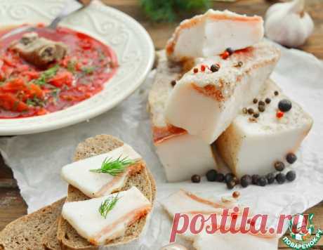 Сало соленое сухим способом – кулинарный рецепт