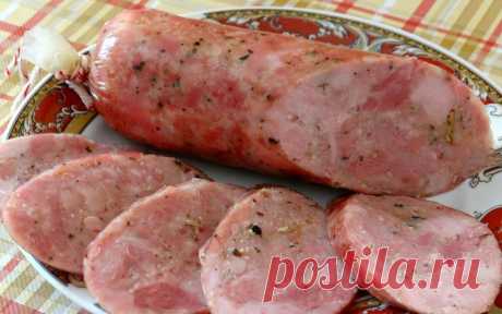 Домашняя, рубленая, вареная колбаса