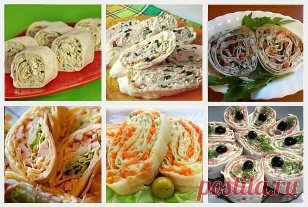 Как приготовить а вот и 20 самых вкусных начинок для рулета из лаваша!   - рецепт, ингридиенты и фотографии