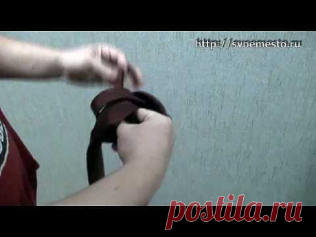 Как завязать галстук за 15 секунд.