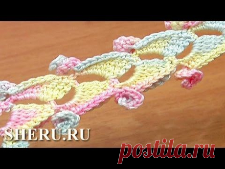 Необычный шнур крючком, урок 46