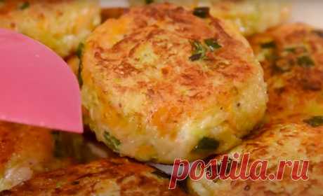 Просто натрите 1 кабачок и 2 картошки. Кабачки вкуснее мяса: ужин за считанные минуты