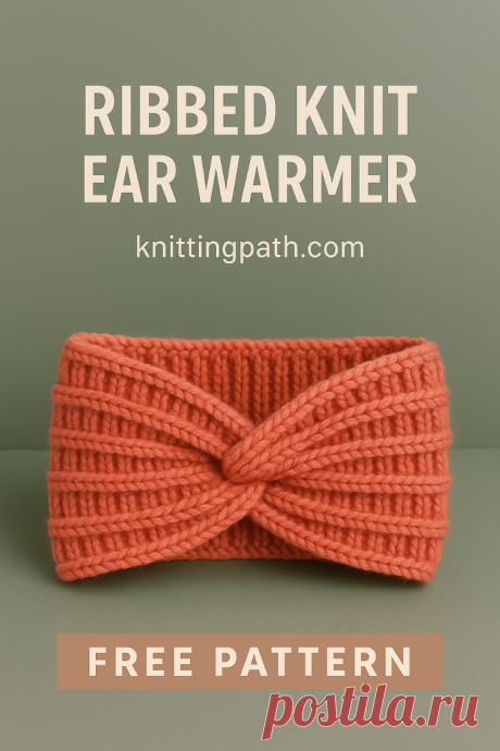 Ribbed Knit Ear Warmer