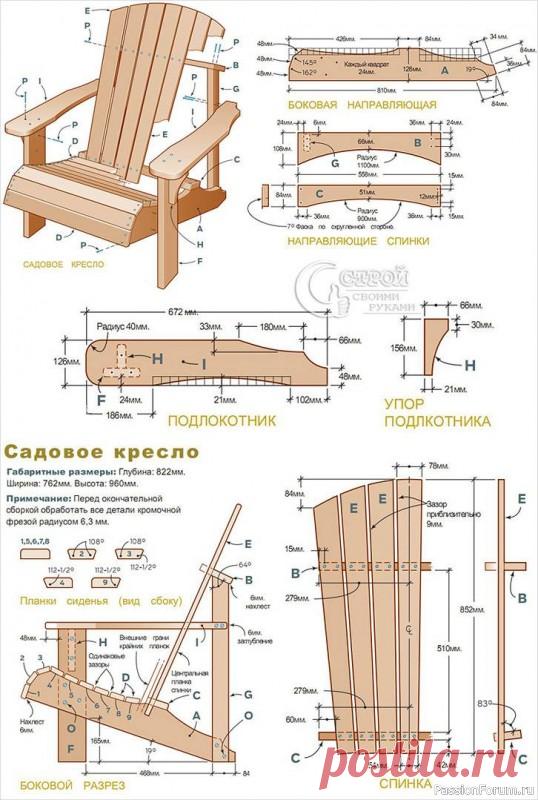 Садовая мебель своими руками | Другие виды рукоделия В наше время большинство владельцев загородных домов предпочитают изготавливать самодельную мебель для сада и дачи. И хотя в продаже встречается сегодня мебель из пластика – и всё же предпочтение отдаётся чаще всего именно деревянной мебели, как более подходящей для загородного...