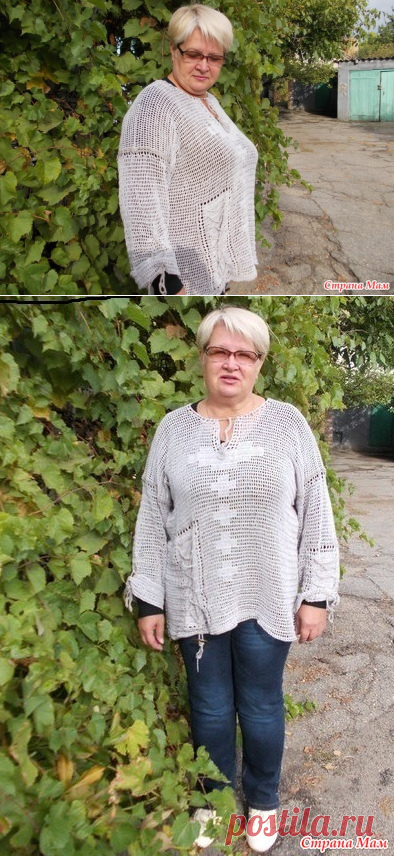 . Вот такая рубашка... - Все в ажуре... (вязание крючком) - Страна Мам