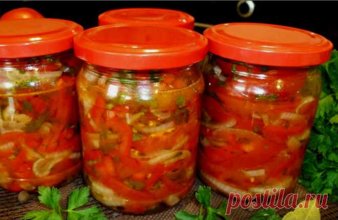 Салат «Донской» с болгарским перцем. Старый рецепт из 90-х — ✔️ Копилка моих идей!