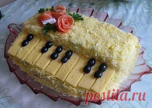 Салат белый рояль