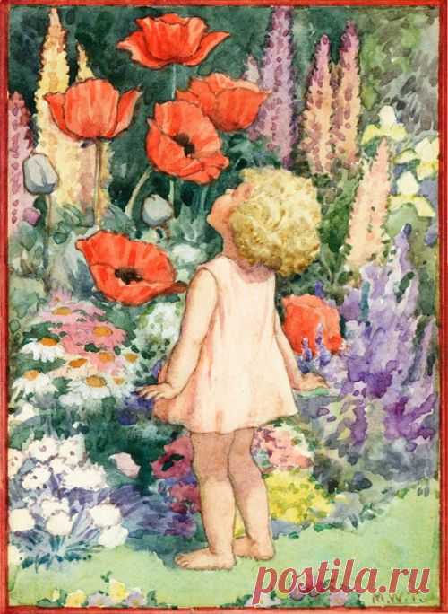 Иллюстратор Margaret Winifred Tarrant. Часть1. Детско-сказочное.