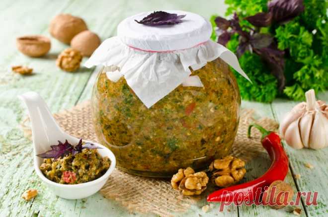 Рецепт грузинской аджики без варки — находка для хозяйки — Фактор Вкуса