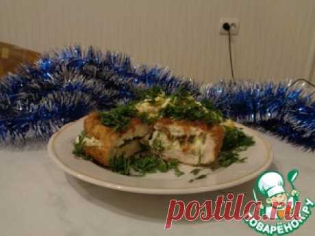 Куриные зразы с сыром и чесноком - кулинарный рецепт