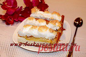 Чудесный творожно-яблочный пирог