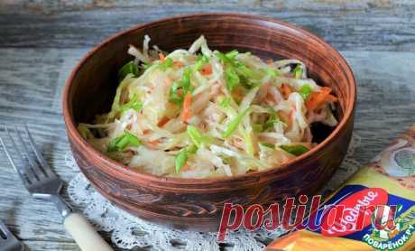 Капуста квашеная, быстро и пикантно Кулинарный рецепт
