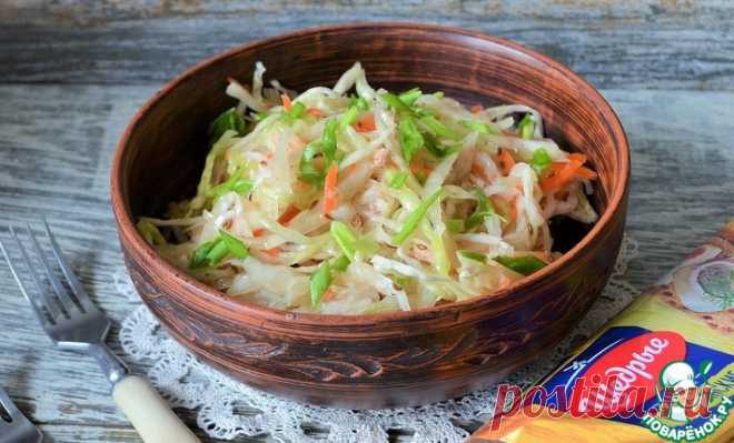 Капуста квашеная, быстро и пикантно Кулинарный рецепт