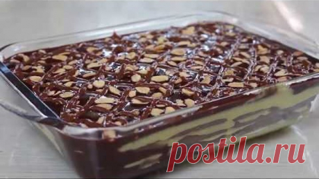 ШИКАРНЫЙ ТОРТ БЕЗ ВЫПЕЧКИ! Роскошный, пропитанный, простой и недорогой